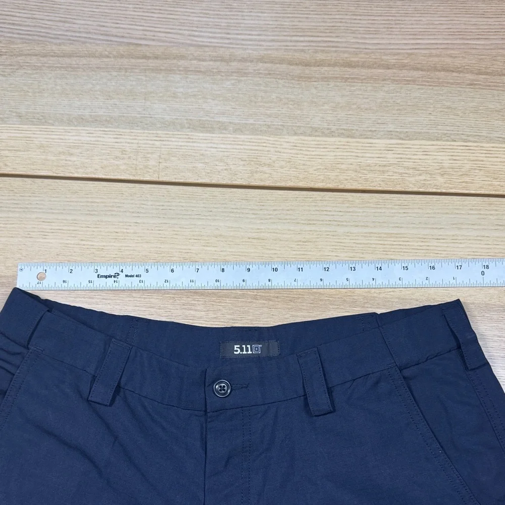 5.11 Tactical Men's‎ Dark Navy Flat Front Performance Shorts